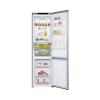 LG | Refrigerator | GBV3200CPY | Energy efficiency class C | Free standing | Combi | Height 203 cm | No Frost system | Fridge net capacity 277 L | Freezer net capacity 110 L | Display | 35 dB | Silver
