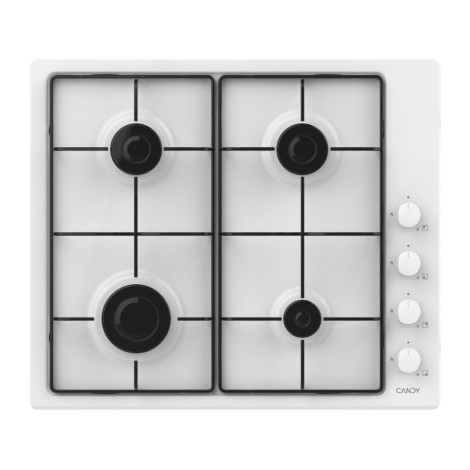 Candy Idea CHW6LWW White Built-in 60 cm Gas 4 zone(s)