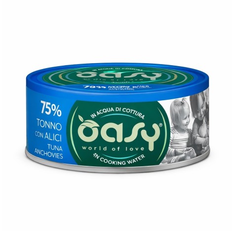 OASY More Love Tuna with anchovies - wet cat food - 70g