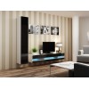 Cama TV stand VIGO NEW 30/180/40 white/black gloss