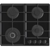 Gorenje GTW641EB hob Black Built-in 60 cm Gas 4 zone(s)