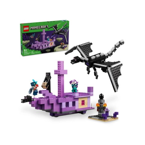 LEGO Minecraft The Ender Dragon and Ender Ship (21264)