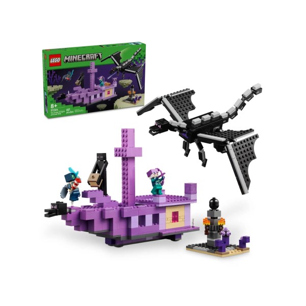 LEGO Minecraft The Ender Dragon and ...