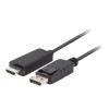 Lanberg | DisplayPort to HDMI Cable | DisplayPort Male | HDMI Male | DP to HDMI | 1 m