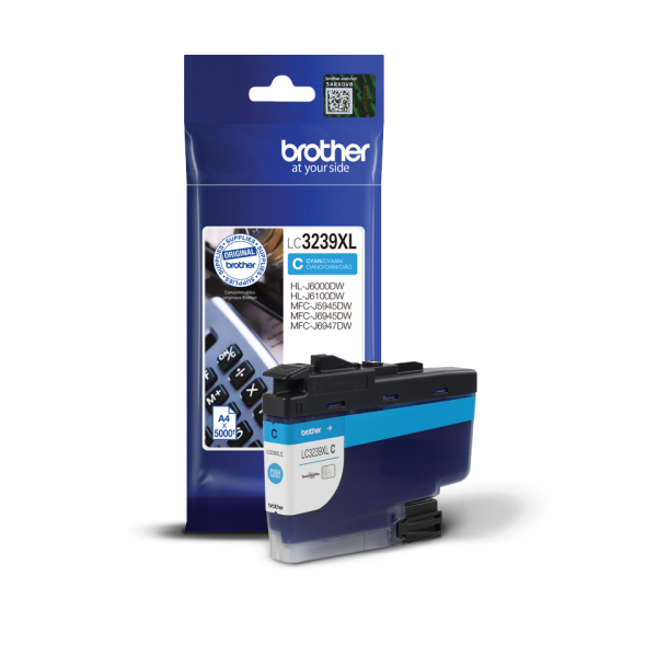 Brother High-yield Ink Cartridge | LC3239XLC ...