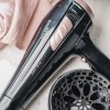 Adler Hair dryer with retractable power cord | AD 2283 | 2400 W | Number of temperature settings 3 | Diffuser nozzle | Black/Golden Rose