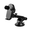 Fixed Automatic car phone holder | Matic XL | Holder | For phones with a width of 6-8 cm | Black