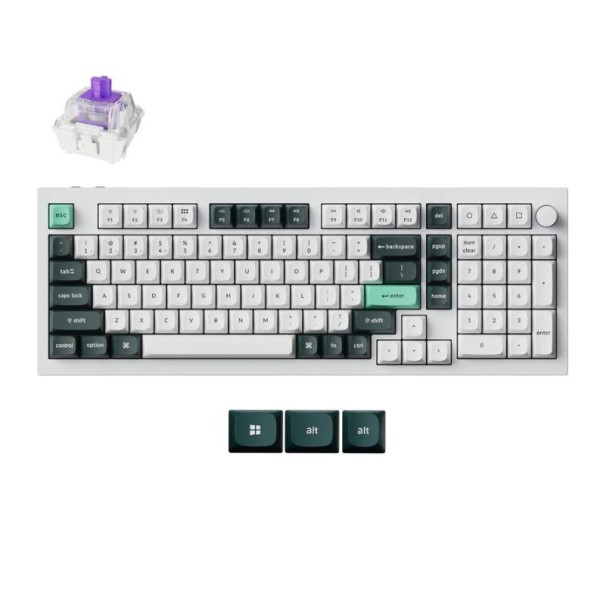 KEYBOARD WRL Q5 HE RGB/SHELL WHITE ...