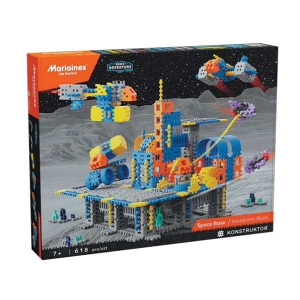 MARIOINEX Mini Waffle Building Blocks Space ...