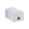 Lanberg OU5-0001-W outlet box RJ-45 White