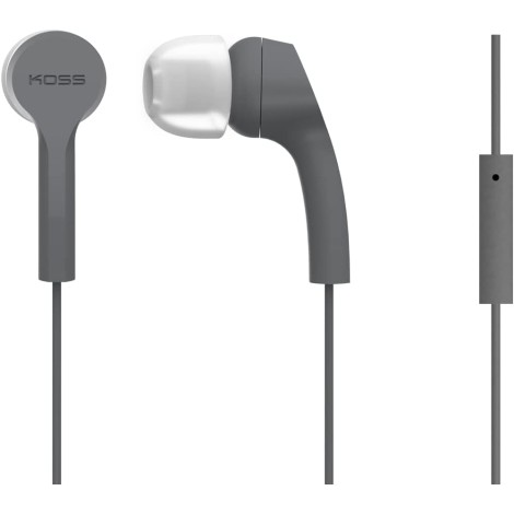 Koss | Headphones | KEB9iGRY | Wired | In-ear | Microphone | Gray