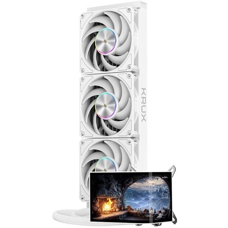 Chłodzenie wodne Krux HydroArc 360 White (KRXE011)