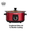 Morphy Richards 460014 slow cooker 3.5 L 163 W Black, Red