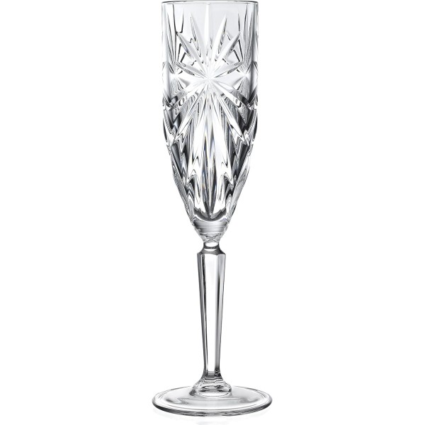 Crystal champagne glasses RCR OASIS, 160 ...