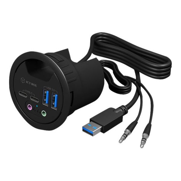 ICY BOX IB-HUB1403B USB 3.0 table ...