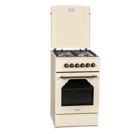MPM MPM-56-KRM-14 Gas/electric cooker Cream