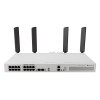 MikroTik Cloud Router Switch 418-8P-8G-2S+5axQ2axQ-RM with RouterOS L5 rackmount case