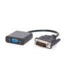 Gembird A-DVID-VGAF-01 video cable adapter 0.2 m DVI-D VGA (D-Sub) Black