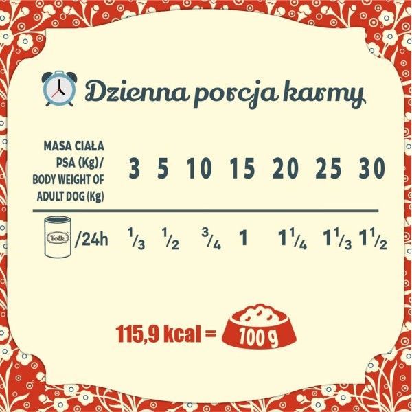 FOLK Wielkopolski wyborny jeleń mokra karma ...