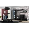 Cama display cabinet SOHO S6 2D2S black/black gloss