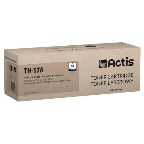 Actis TH-17A toner (replacement for HP 17A CF217A; Standard; 1600 pages; black)