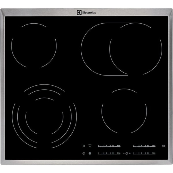 Electrolux EHF46547XK Black Built-in Ceramic 4 ...