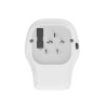 Gembird TPA-1A2C20-02-W Universal travel power adapter, 20 W, white | Gembird