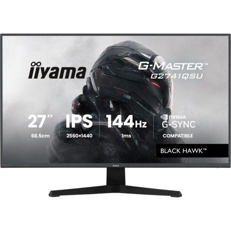 iiyama G-MASTER G2741QSU-B1 computer monitor 68.6 cm (27") 2560 x 1440 pixels Black