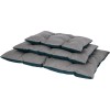 KERBL Ely Grey-turquoise Lounge Cushion - Pet Bed - 115 x 75 x 11 cm