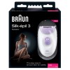 Braun Epilator Silk-Epil 3 SE3170 L Bulb lifetime (flashes) Not applicable Number of power levels 2 White/Purple