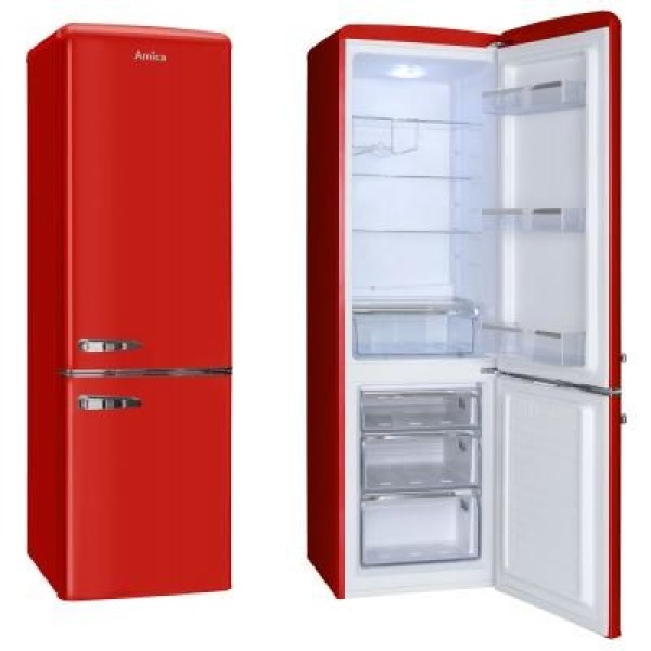 Amica KGCR 387100 R fridge-freezer Freestanding ...