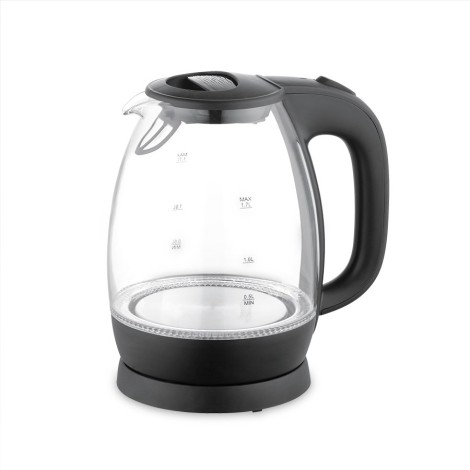 Maestro MR-063-Black Glass Electric Kettle 1,7 L