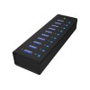 Raidsonic | 10 port USB 3.0 Hub | Icy Box IB-AC6110