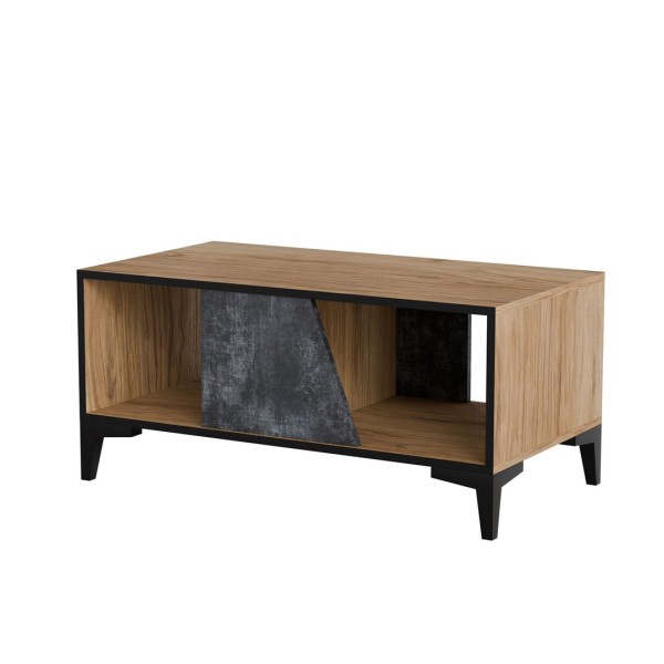 Cama Coffee table/latrine OVO 90x50xH39 oak/concrete