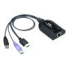 Aten USB HDMI Virtual Media KVM Adapter Cable (Support Smart Card Reader and Audio De-Embedder) | Aten | USB HDMI Virtual Media KVM Adapter Cable (Support Smart Card Reader and Audio De-Embedder)