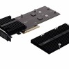 Synology | M2D20 | Dual-slot M.2 NCMe PCIe SSD adapter card for cashe acceleration GT/s | PCIe 3.0 x8