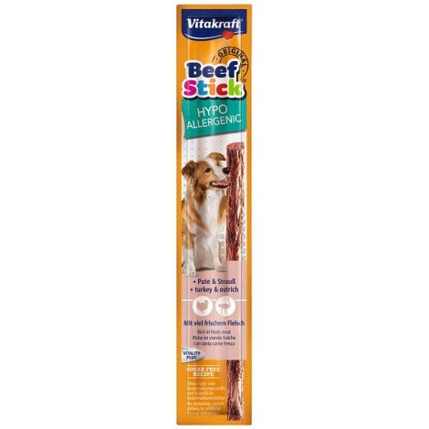 VITAKRAFT Beef Stick Hypoallergenic turkey with ostrich - dog treat - 12 g