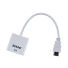 Savio CL-27B video cable adapter 0.1 m HDMI Type A (Standard) VGA (D-Sub) White