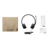 Lenovo | USB-A Stereo Headset with Control Box | Wired | On-Ear