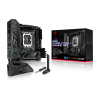 Asus | ROG STRIX Z790-I GAMING WIFI | Processor family Intel | Processor socket  LGA1700 | DDR5 DIMM | Memory slots 2 | Supported hard disk drive interfaces 	SATA, M.2 | Number of SATA connectors 2 | Chipset  Intel Z790 | Mini-ITX