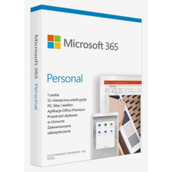 Microsoft 365 Personal PL (1 osoba.; ...