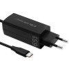 Qoltec 52419 65W GaN Super Fast Charger| 5-20V | 3-3.25A | USB-C 3.1