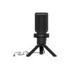 Natec | Microphone | GENESIS Radium 250 | Built-in microphone | Wired | Black