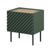 ONDA bedside table 2 pcs. 50x40x54 Green