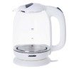 Mesko | Kettle | MS 1302w | Electric | 2200 W | 1.7 L | Glass | 360° rotational base | White