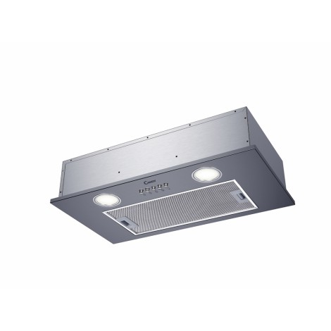 Candy | Hood | CBG625/1X | Canopy | Energy efficiency class C | Width 52 cm | 207 m³/h | Mechanical | LED | Stainless Steel