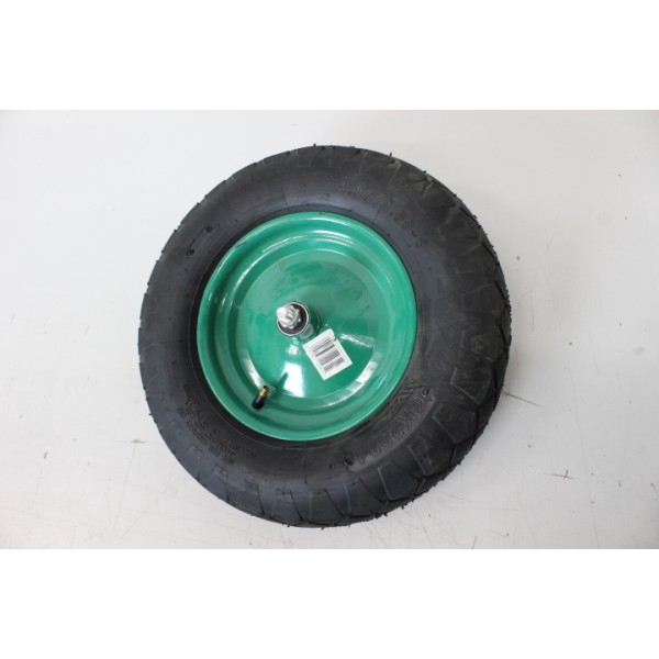 SALE OUT. WHEEL PNEU.400/METAL.BEARING+AXLE/4PR.GREEN*** | Geko ...