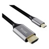 Trust 25630 cable gender changer USB-C HDMI Black, Silver