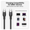 Hyper HyperJuice USB-C Silicone Charging Cable | HJ4011BKGL