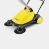 Kärcher S 4 Twin 2-in-1 sweeper Black, Yellow